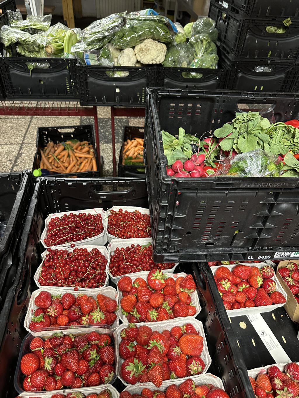 Frisches Obst und Gemüse sind gerne gesehen bei der Tafel