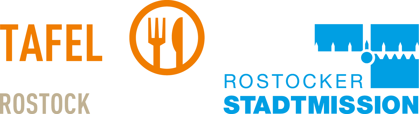 Logo der Rostocker Tafel und der Rostocker Stadtmission